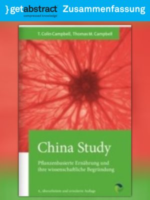 cover image of China Study (Zusammenfassung)